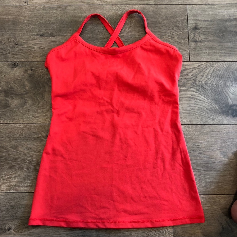 Orange Workout Tank